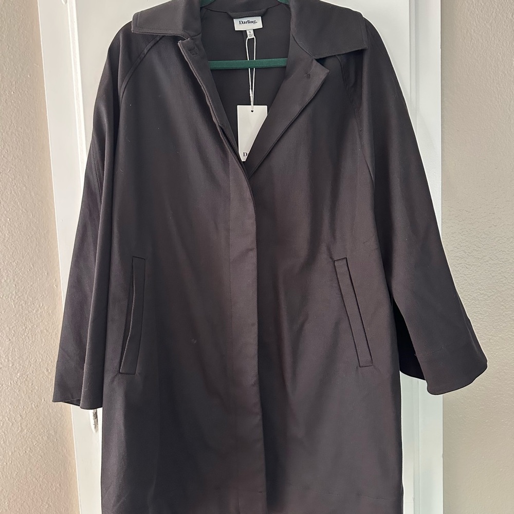 Brand New with Tags! DARLING Black Swing Jacket - size S